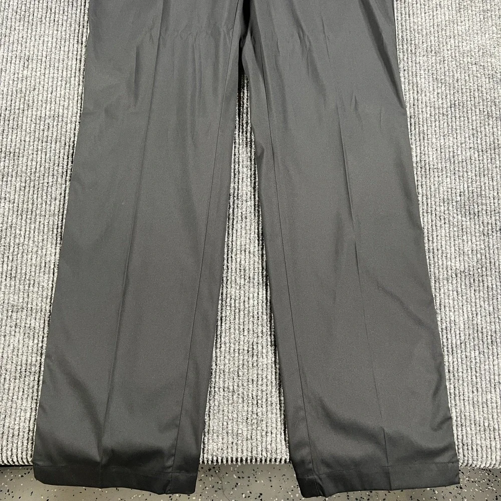 Nike Golf‎ Pants Mens 34x34 Black Chino Dri Fit Performance Outdoor Lightweight